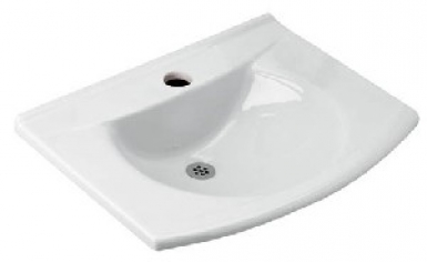 Lavabo mural matura 65 x 50 cm - sans trop-plein. disponible abidjan cote d'ivoire.