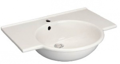 Lavabo-plan sapho 65 x 52 cm - sans trop-plein. disponible abidjan cote d'ivoire.