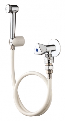 Lave bassin robinet tête à clapet - douchette à bouton poussoir laiton chromé. disponible abidjan cote d'ivoire.