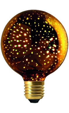 Led cosmos 3d 4w e27 globe or. disponible abidjan cote d'ivoire.