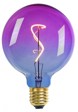 Led fil curved bleu/rose e27. disponible abidjan cote d'ivoire.