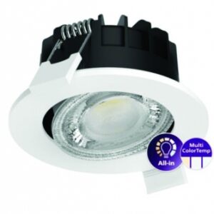 Ledinaire clear accent et clear accent all-in, adjustable, 6 w, 550 lm, 2700 k, 3000 k, 4000 k, gradation à coupure de phase, transparent, ip20/65. disponible abidjan cote d'ivoire.