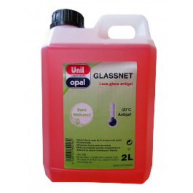Liquide lave glace antigel sans méthanol glassnet - bidon de 2 l. disponible abidjan cote d'ivoire.