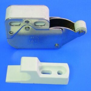 Loqueteau minilach automatique blanc nickel ​​ ​. disponible abidjan cote d'ivoire.