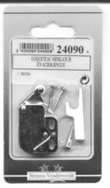 Loqueteau minilatch acier zingué dim. disponible abidjan cote d'ivoire.