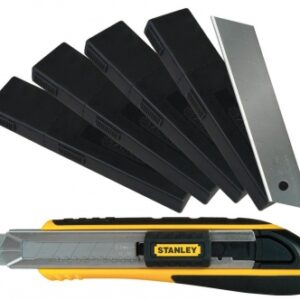 Lot 40 lames de cutter 18 mm + 1 cutter bimatière 18 mm. disponible abidjan cote d'ivoire.