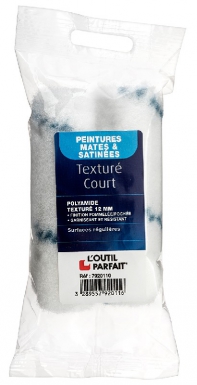 Lot de 2 mini-manchons texturés court polyamide 12 mm - 110 mm. disponible abidjan cote d'ivoire.