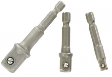 Lot de 3 porte-douilles - 1/2" + 3/8" + 1/4". disponible abidjan cote d'ivoire.