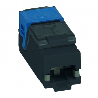 Lot de 6 connecteurs rj45 haute densité catégorie6 ftp lcs³ pour panneau de brassage droit et en angle. disponible abidjan cote d'ivoire.