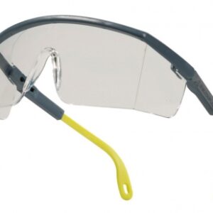 Lunettes "kilimandjaro" polycarbonate monobloc incolores - branches nylon ajustables et inclinables - protections latérales - anti-rayures. disponible abidjan cote d'ivoire.