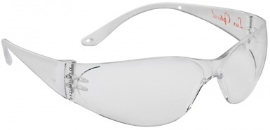 Lunettes "pokelux", branches/oculaires polycarbonate incolore, protections latérales monobloc - taille xl. disponible abidjan cote d'ivoire.