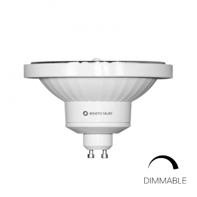 Lynk ar111 led dimmable 13w 900 lm 220/240v gu10 45º 3000k. disponible abidjan cote d'ivoire.