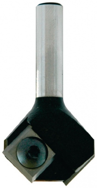 Mèche d"affleureuse ø 26mm - angle 30° - carbure - queue ø 8mm - long. disponible abidjan cote d'ivoire.