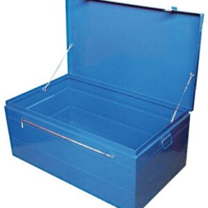 Malle cantine can900 - métallique bleue - lxpxh : 900x530x380 mm. disponible abidjan cote d'ivoire.