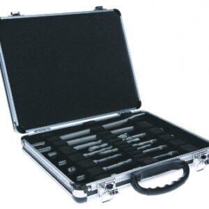 Mallette 11 pièces sds plus-3 - burin pointu / burin plat / forets. disponible abidjan cote d'ivoire.