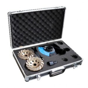 Mallette de ponçage avec carter d'aspiration, 2 plateaux ds36 ø 125 mm. disponible abidjan cote d'ivoire.