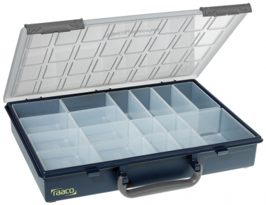 Mallette de rangement psc 4-17 - 17 godets - hxlxl : 57x338x261 mm. disponible abidjan cote d'ivoire.