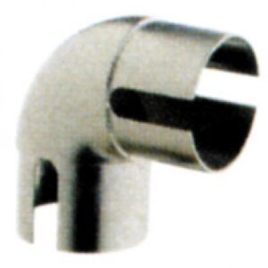 Manchon de jonction à   90° brossé  rm90c  pour mains courantes rondes ø 40 mm. disponible abidjan cote d'ivoire.