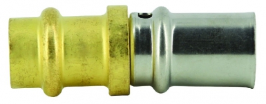 Manchon de transition fluxo®, à sertir, diamètre 16, cuivre v diamètre 14. disponible abidjan cote d'ivoire.