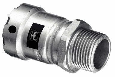 Manchon mixte mâle acier megapress 1"1/4. disponible abidjan cote d'ivoire.