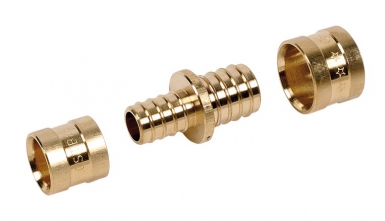 Manchon réduit per de liaison laiton  - ø tube 16-12. disponible abidjan cote d'ivoire.