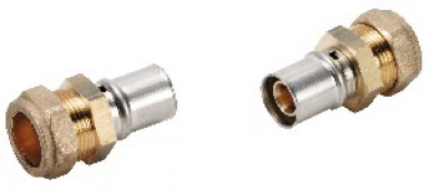 Manchon à sertir de transition fluxo/cuivre 16xtu/cu16 mm. disponible abidjan cote d'ivoire.