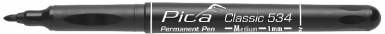 Marqueur permanent pica classic - noir - pointe medium 1. disponible abidjan cote d'ivoire.