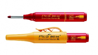 Marqueur pica big ink pour accès difficiles - pointe « tourner & réanimer » - rouge. disponible abidjan cote d'ivoire.