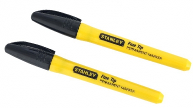 Marqueurs fins - jaune fluo - (lot de 2 pièces). disponible abidjan cote d'ivoire.