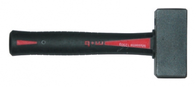 Massette carrée, manche fibre et élastomère incassable et indémanchable - poids 1250 g. disponible abidjan cote d'ivoire.