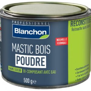 Mastic bois poudre - sans odeur - bi-composant avec eau - chêne clair - cond. disponible abidjan cote d'ivoire.