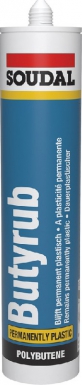 Mastic butyrub polybutène - noir - joints de maçonnerie, portes, etc. disponible abidjan cote d'ivoire.