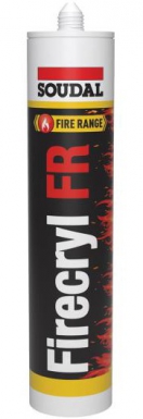 Mastic "firecryl fr" acrylique plasto-élastique coupe-feu 4 h - blanc - cart. disponible abidjan cote d'ivoire.