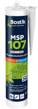 Mastic msp107 - fixation et étanchéité - gris - cart. disponible abidjan cote d'ivoire.