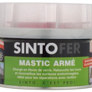 Mastic sintofer polyester armé + durcisseur 10 g - boîte 170 ml - 190 g. disponible abidjan cote d'ivoire.