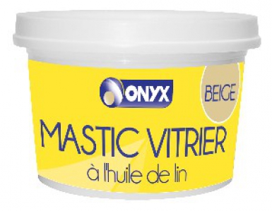 Mastic vitrier pur huile de lin - coloris beige 1 kg. disponible abidjan cote d'ivoire.