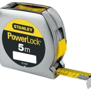Mesure à ruban à blocage powerlock lecture directe, abs, métal chromé - 5 m x 19 mm. disponible abidjan cote d'ivoire.