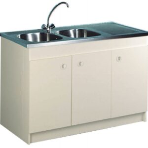 Meuble sous-évier 3 portes - largeur : 1200 mm. disponible abidjan cote d'ivoire.