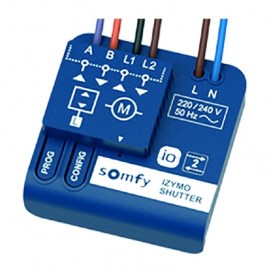 Micro récepteur izymo pour volet roulant io-compatible. disponible abidjan cote d'ivoire.