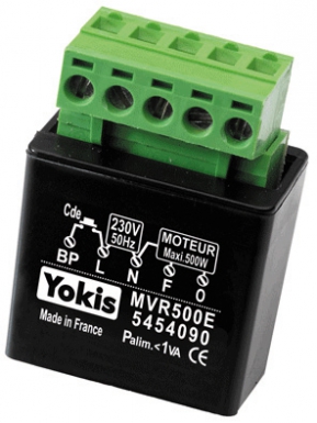 Micromodule encastré pour la centralisation volet roulant "mvr 500e". disponible abidjan cote d'ivoire.