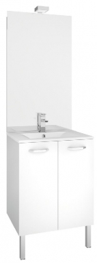 Miroir crédence - (l 120 cm / h 103 cm / p 20 cm) - blanc brillant. disponible abidjan cote d'ivoire.