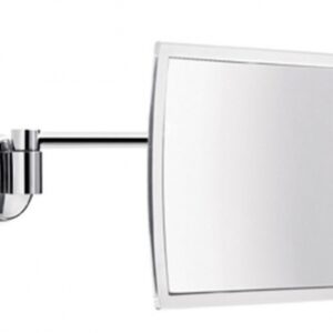 Miroir grossissant mural avec bras mobile - hôtellerie - parabole 20 cm - chromé. disponible abidjan cote d'ivoire.