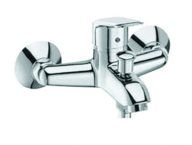 Mitigeur bain-douche adele mural avec inverseur automatique, livré sans raccords, sans flexible, ni douchette. disponible abidjan cote d'ivoire.