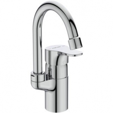 Mitigeur de lavabo monotrou olyos c2 chrome bec haut montage sur gorge débit 11. disponible abidjan cote d'ivoire.