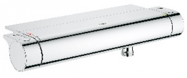 Mitigeur douche mural thermostatique grohtherm 2000 nouveau - avec tablette - chromé. disponible abidjan cote d'ivoire.