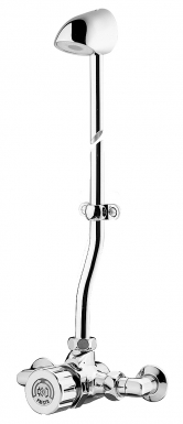 Mitigeur douche presto alpa avec pomme et tube - chromé - 40 sec. disponible abidjan cote d'ivoire.