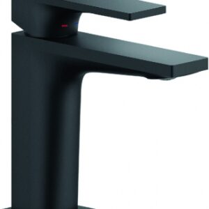 Mitigeur lavabo avec vidage push velvet black seven. disponible abidjan cote d'ivoire.