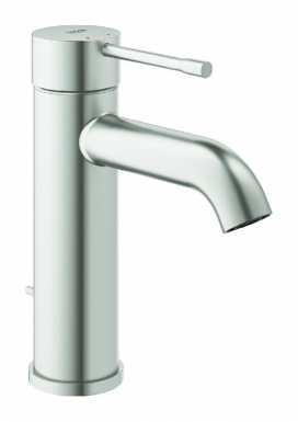 Mitigeur monocommande lavabo taille s essence supersteel grohe. disponible abidjan cote d'ivoire.