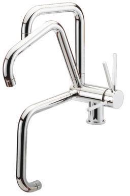 Mitigeur évier 78cr582 à bec basculant - spécial pose sous fenêtre - chromé. disponible abidjan cote d'ivoire.