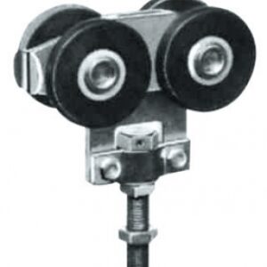 Monture à galets delrin à rouleaux sans platine force 40 kg pour rail 35x30. disponible abidjan cote d'ivoire.